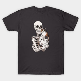 Me & my calico cat T-Shirt